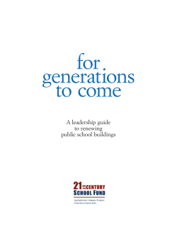 A leadership guide to renewing public school buildings