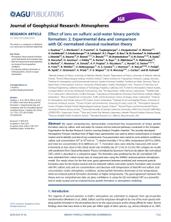 Effect of ions on sulfuric acid-water binary particle formation: 2
