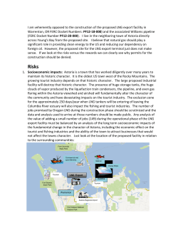 I am vehemently opposed to the construction of the proposed LNG