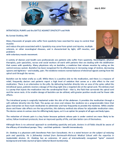 FHI Communications - Anesthesia Pain Care Consultants