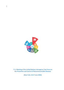 Third UNIATF meeting - June 2014 pdf, 575kb