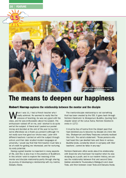 The means to deepen our happiness - SGI-UK