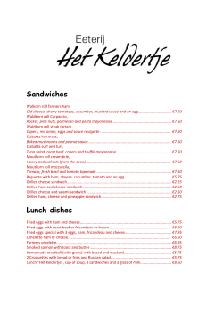 Sandwiches Lunch dishes