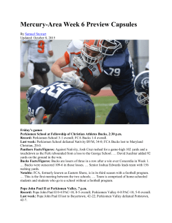 Mercury-Area Week 6 Preview Capsules