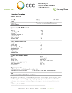 Potassium Persulfate