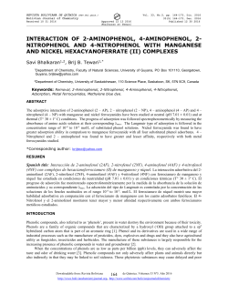 INTERACTION OF 2-AMINOPHENOL, 4