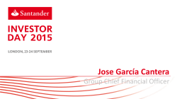 Group Chief Financial Officer &ndash; Investor Day Presentation