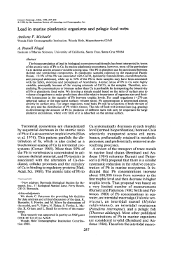 MICHAELS, ANTHONY F., AND A. RUSSELL FLEGAL. Lead in