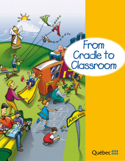 From Cradle to Classroom
