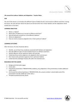 Lesson Plan and Teachers notes