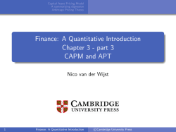 Finance: A Quantitative Introduction Chapter 3