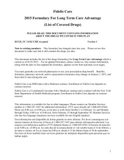 English - Fidelis Care