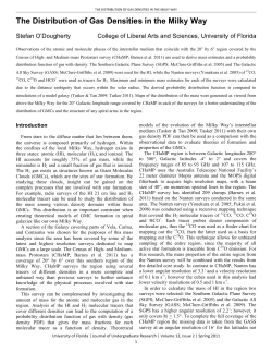 The Distribution of Gas Densities in the Milky Way