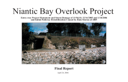 Storm Damage assessments - East Lyme Public Trust Foundation