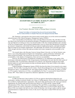 accountability at fema