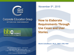 How to Elaborate Requirements Through Use Cases and User Stories