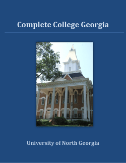 Complete College Georgia