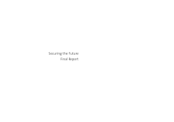 Securing the Future - Inquiry into the Major Performing Arts