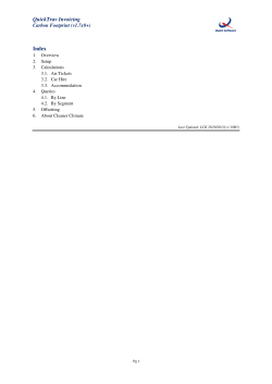 QuickTrav Invoicing Index