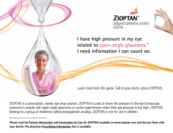 I have high pressure in my eye related to open-angle