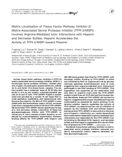 TFPI-2/MSPI - Stack Scientific