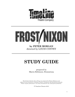 study guide - TimeLine Theatre