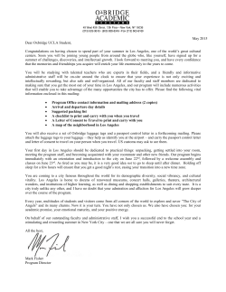 Program Office contact information and mailing address