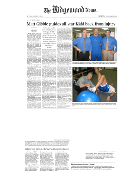Ridgewood News - EXCEL Physical Therapy