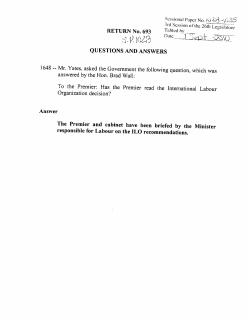 1648 - Mr. Yates, asked the Government the following question