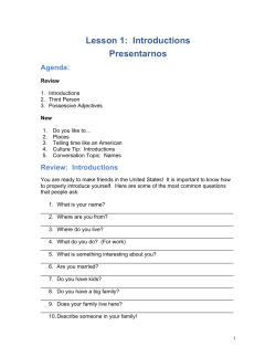 English Foundations Level 3