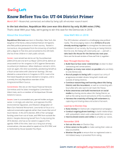 Know Before You Go: UT-04 District Primer