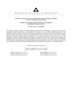 Comments on the Exposed AG VACARVM from the American