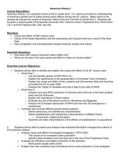 American History 1