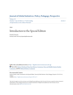 Introduction to the Special Edition