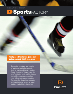 Fast-paced tools for game day Value