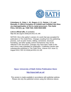 - University of Bath Opus