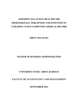 - UTAR Institutional Repository