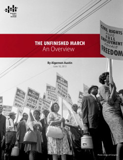 The Unfinished March: An Overview | Economic Policy Institute