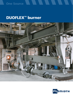 DUOFLEX™ burner