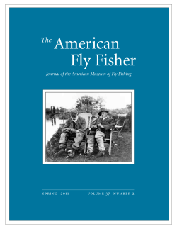 American Fly Fisher - American Museum Of Fly Fishing