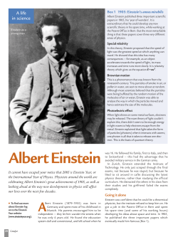 Albert Einstein