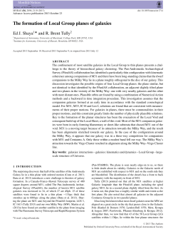 The formation of Local Group planes of galaxies