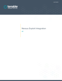 Nessus Exploit Integration