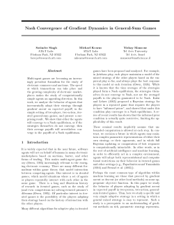 Nash Convergence of Gradient Dynamics in General
