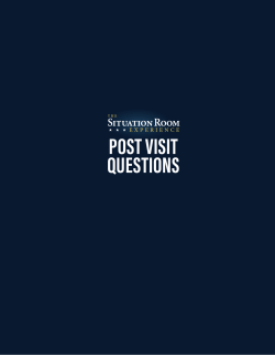 POST VISIT QUESTIONS
