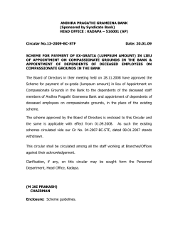 Sponsored by Syndicate Bank