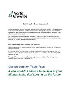 Use the Kitchen Table Test: If you wouldn`t allow it to be said at your