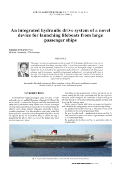 An integrated hydraulic drive system of a novel device for launching