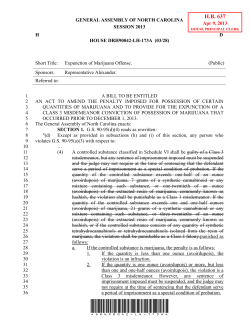 Filed - North Carolina General Assembly