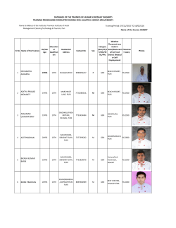 Bakery(Group-1) - Odisha Tourism
